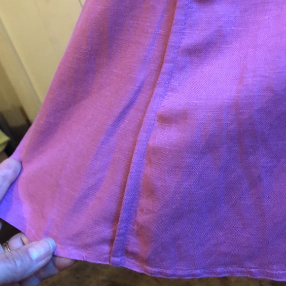 Linen blend skirt - Picture 6 of 10